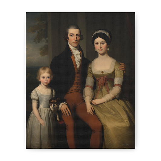 The Field Family Matte Canvas, Stretched, 1.25"