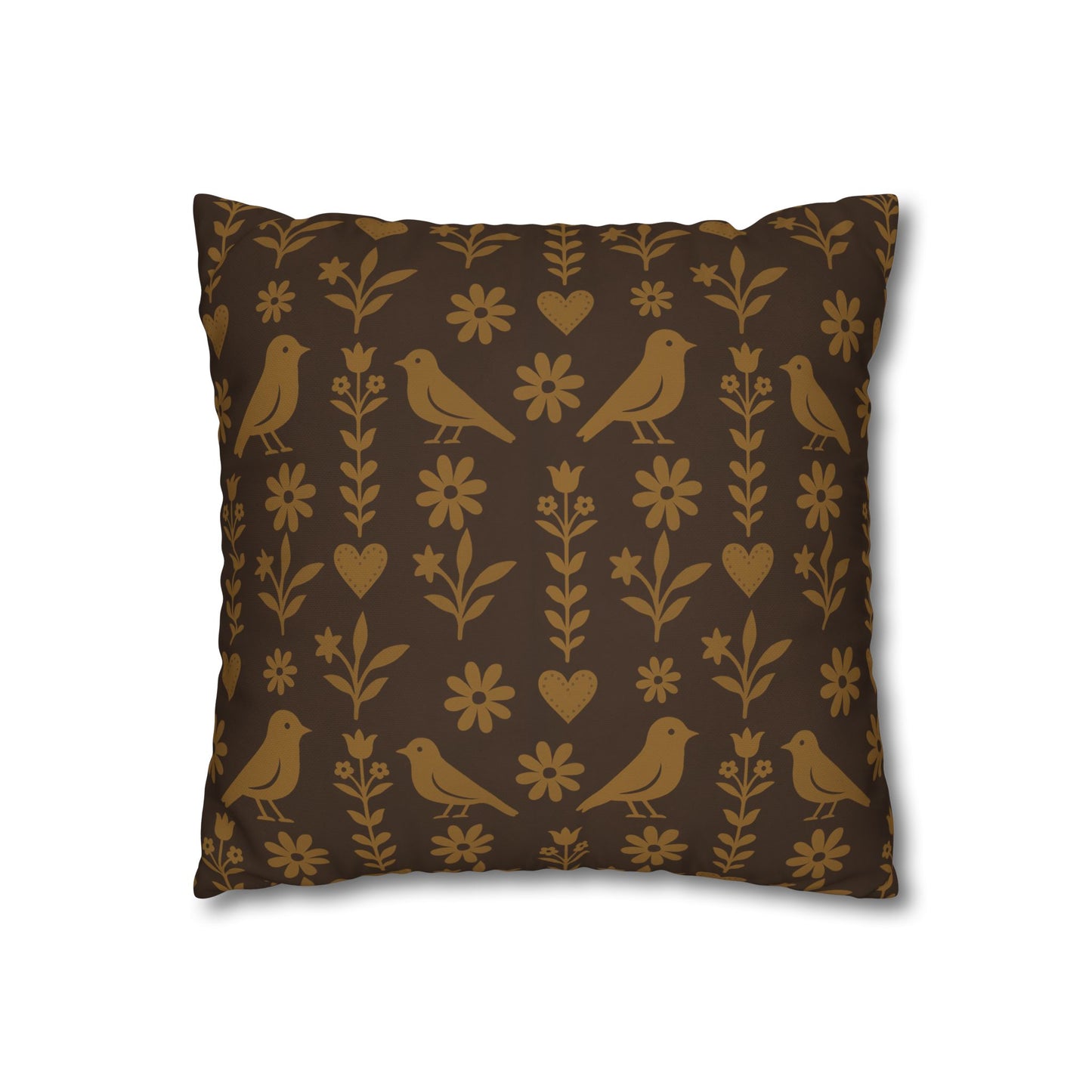 Bohemian Bird Print Pillowcase - Cozy Decorative Cushion Cover for Home, Gift for Bird Lovers, Farmhouse Decor, Hugging Pillow, Nature [...]