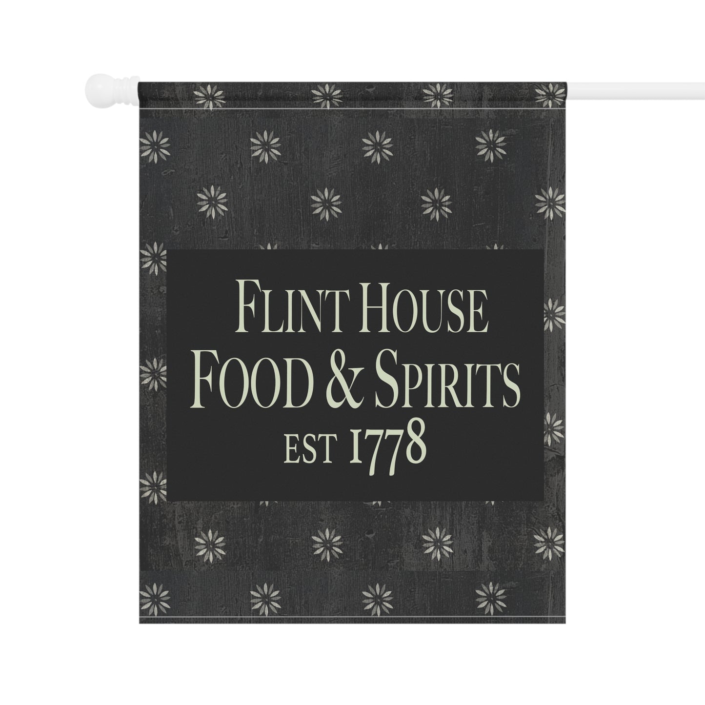 Personalized Garden Banner - Flint House Food & Spirits, EST 1778 -