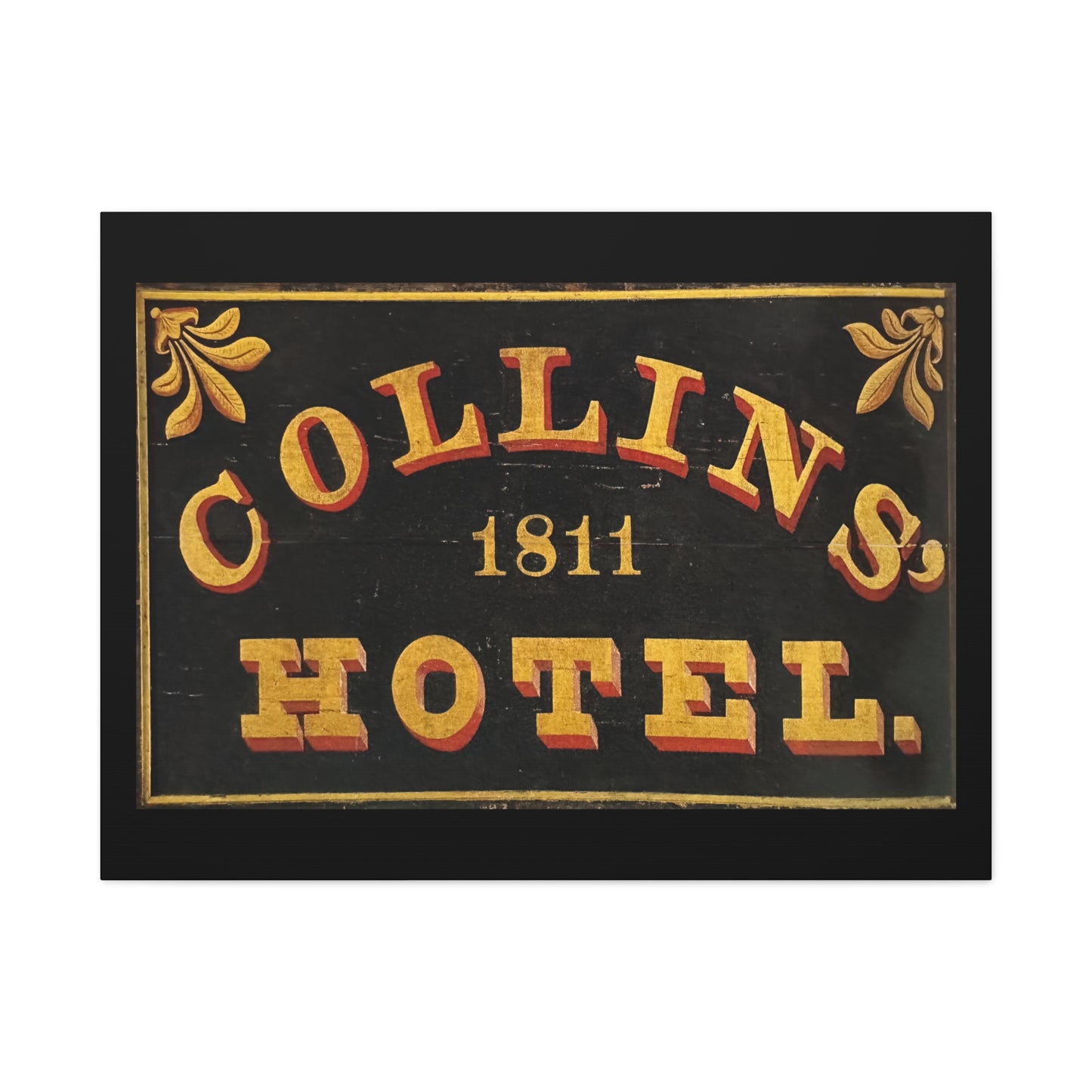 Collins Hotel Matte Canvas, Stretched, 1.25"