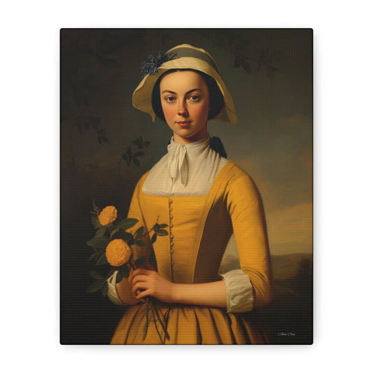 Yellow Dreams Matte Canvas, Stretched, 1.25"