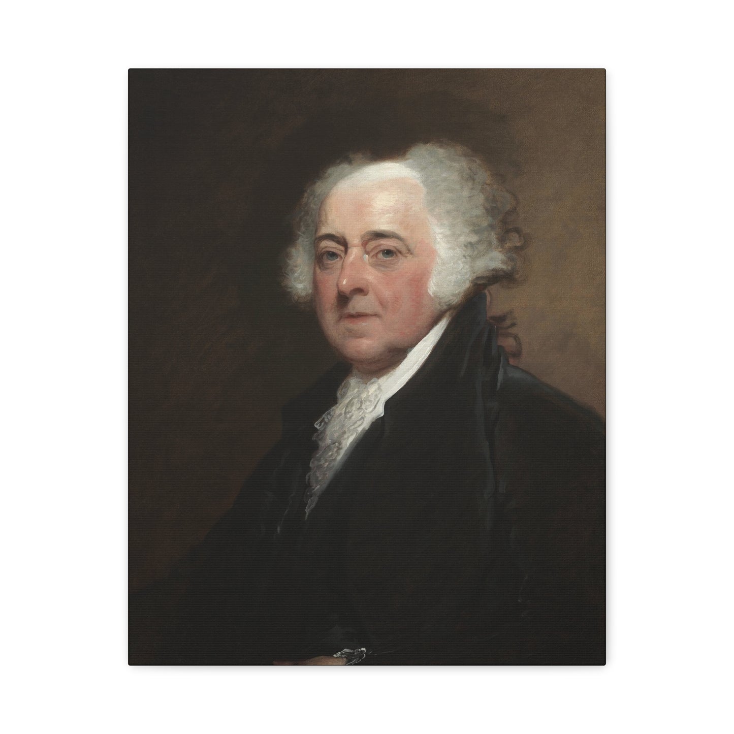 Historical John Adams Matte Canvas Print - Elegant Wall Art for Home Decor