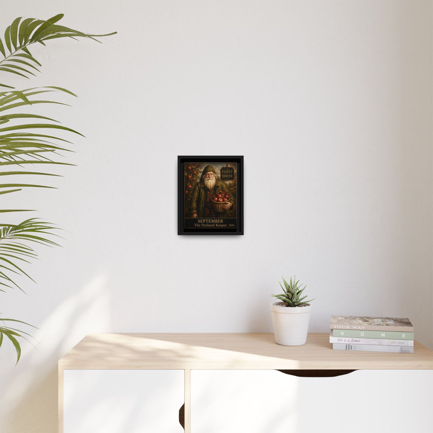 September 'The Orchard Keeper' Framed Canvas Print FLINT COLLECTORS ITEM