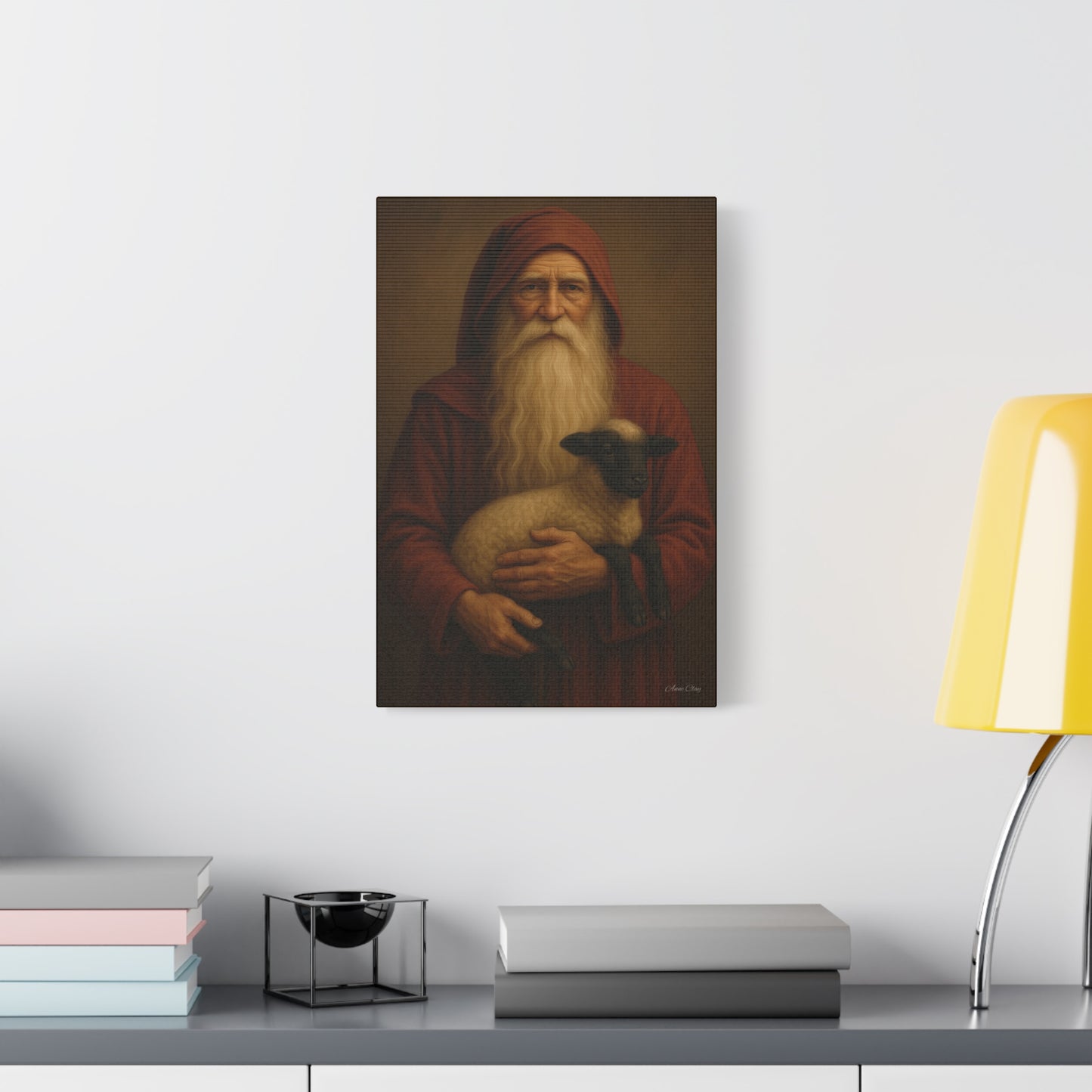 Rustic Shepherd Wall Art Print