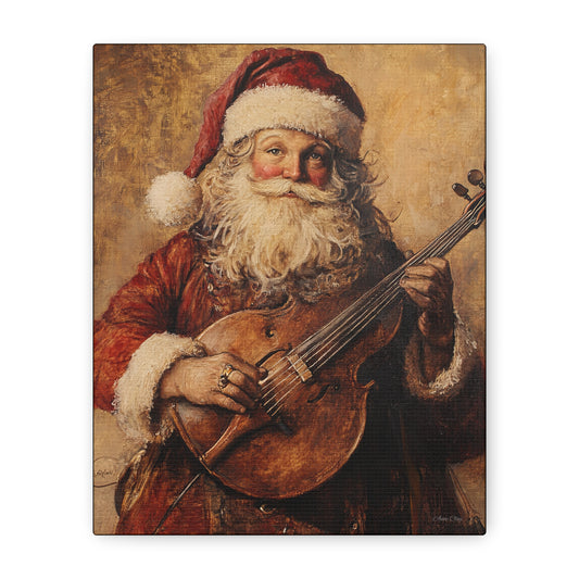 Nashville Santa Matte Canvas, Stretched, 1.25"