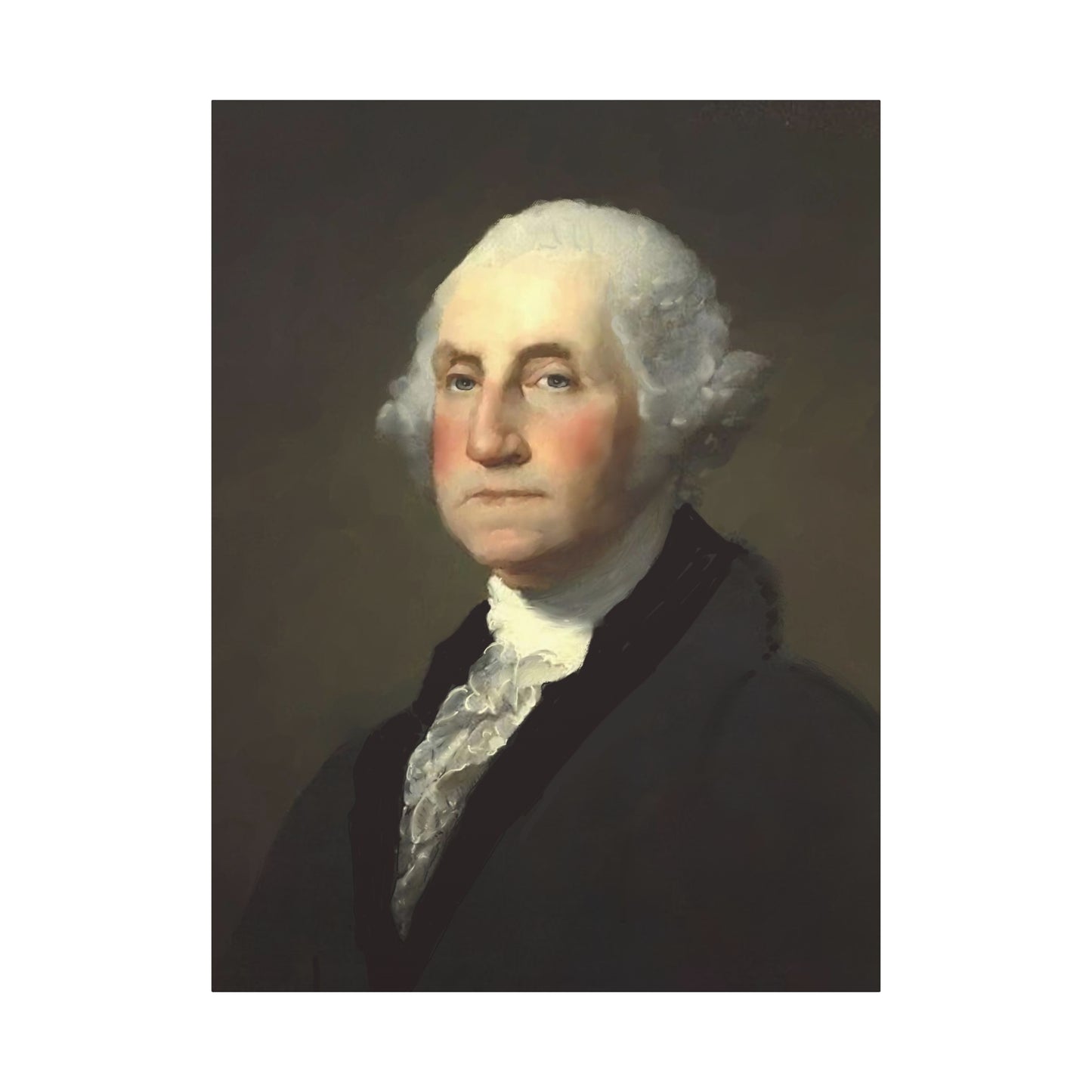 George Washington Portrait Canvas Print | Classic Home Decor
