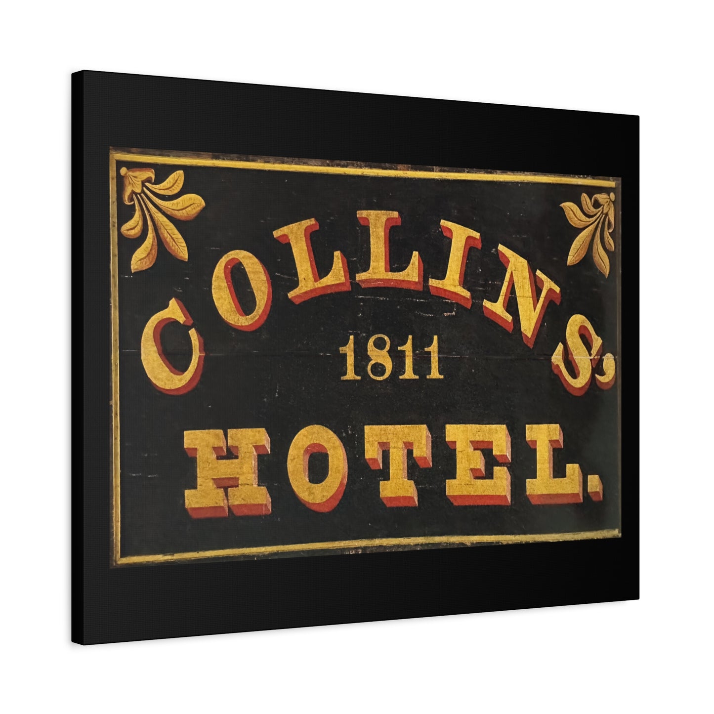 Collins Hotel Matte Canvas, Stretched, 1.25"