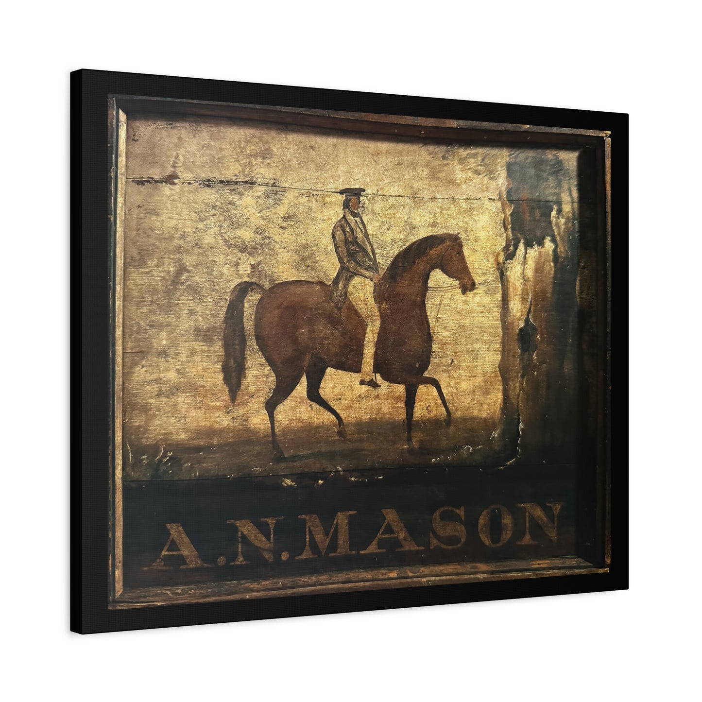 A Mason Matte Canvas, Stretched, 1.25"