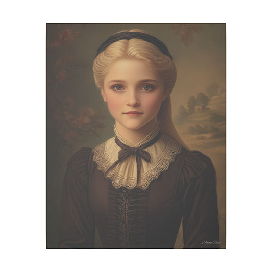 Portrait Blond Woman