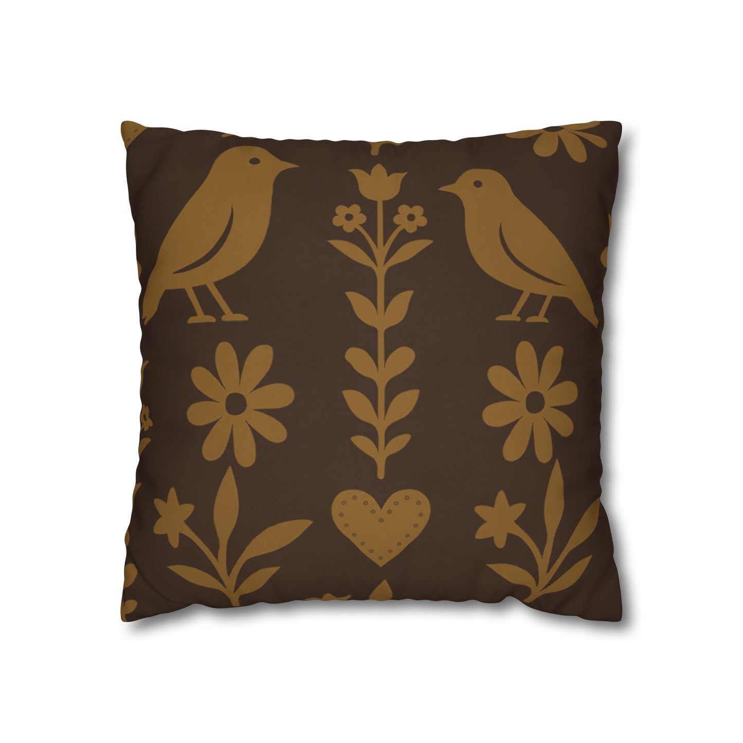 Bohemian Bird Print Pillowcase - Cozy Decorative Cushion Cover for Home, Gift for Bird Lovers, Farmhouse Decor, Hugging Pillow, Nature [...]