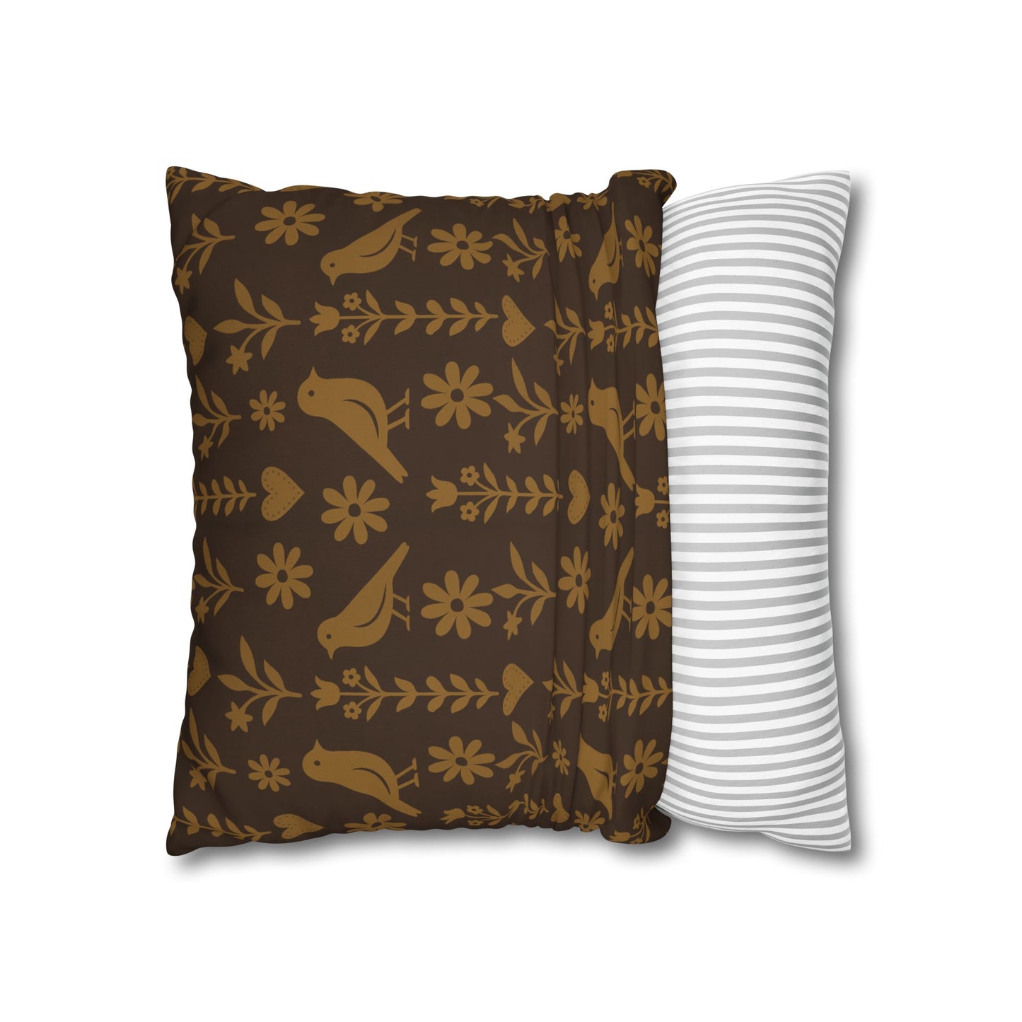Bohemian Bird Print Pillowcase - Cozy Decorative Cushion Cover for Home, Gift for Bird Lovers, Farmhouse Decor, Hugging Pillow, Nature [...]