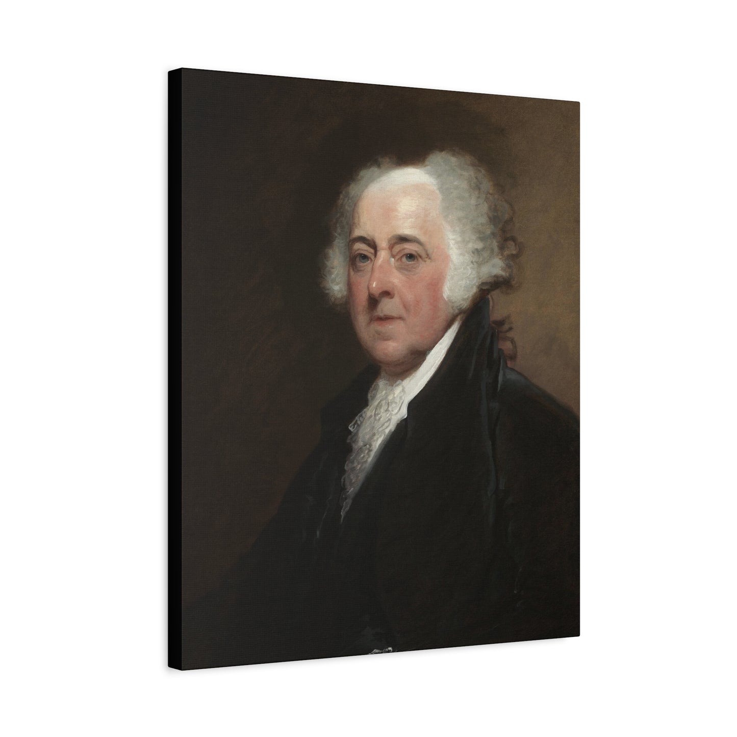 Historical John Adams Matte Canvas Print - Elegant Wall Art for Home Decor