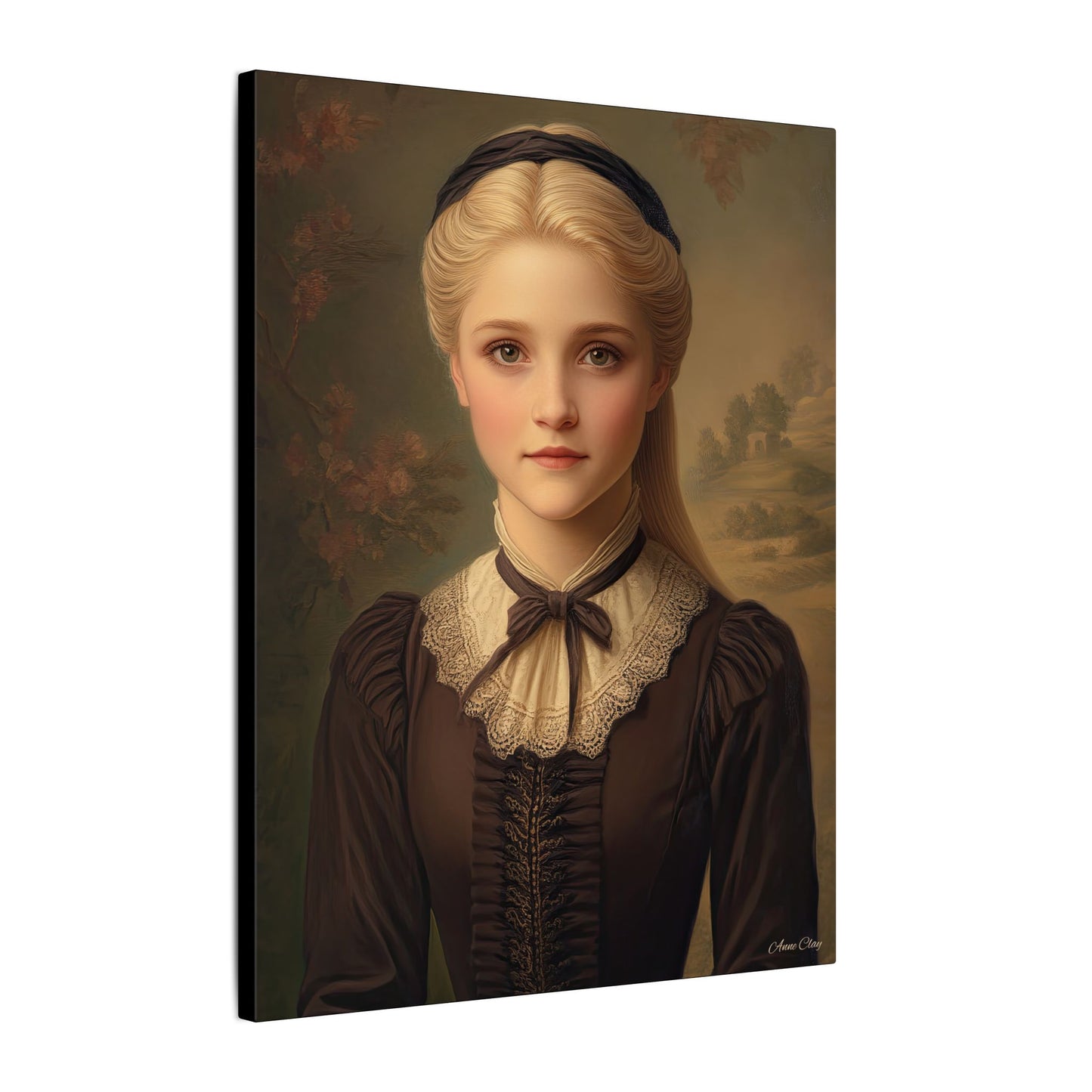 Portrait Blond Woman