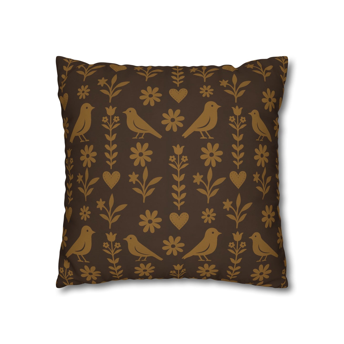 Bohemian Bird Print Pillowcase - Cozy Decorative Cushion Cover for Home, Gift for Bird Lovers, Farmhouse Decor, Hugging Pillow, Nature [...]