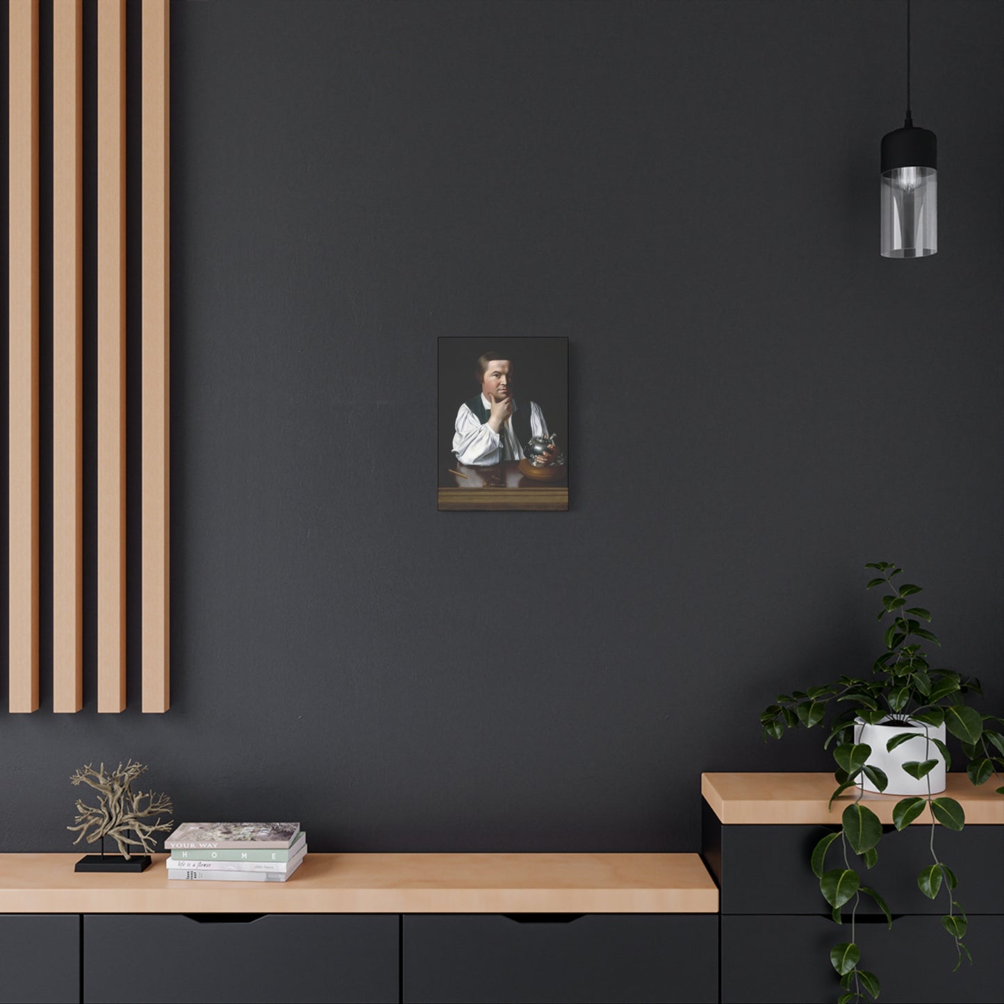 Paul Revere Historical Portrait Canvas Art - Vintage Decor for Home and Office