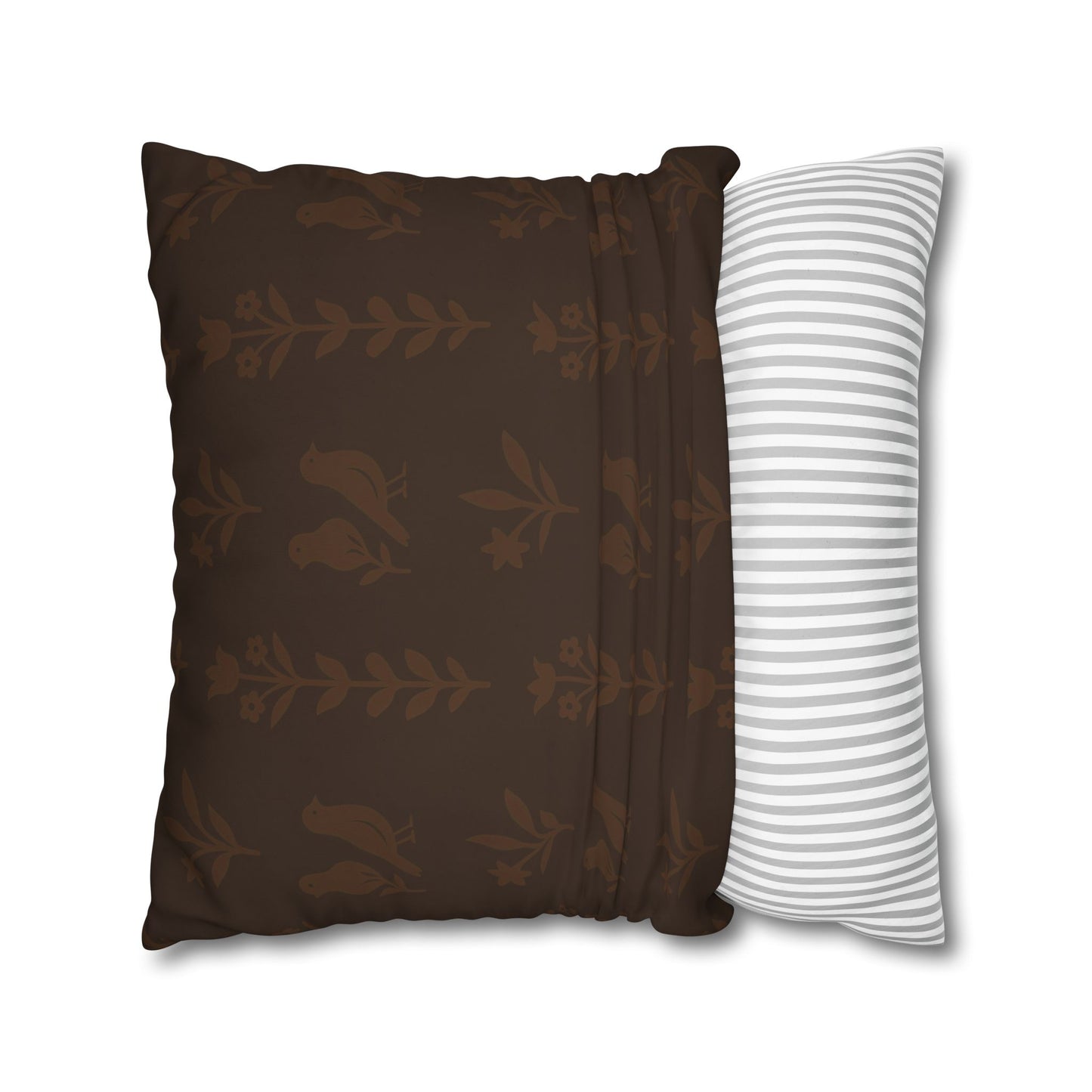 Bohemian Floral Pillowcase, Art Decor Cushion Cover, Cozy Home Accent, Gift for Housewarming, Relaxing Bedroom Decor