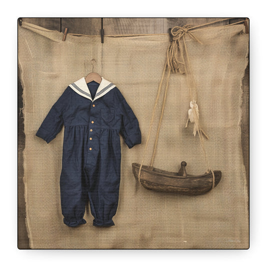 Sailor Child Matte Canvas, Stretched, 1.25"