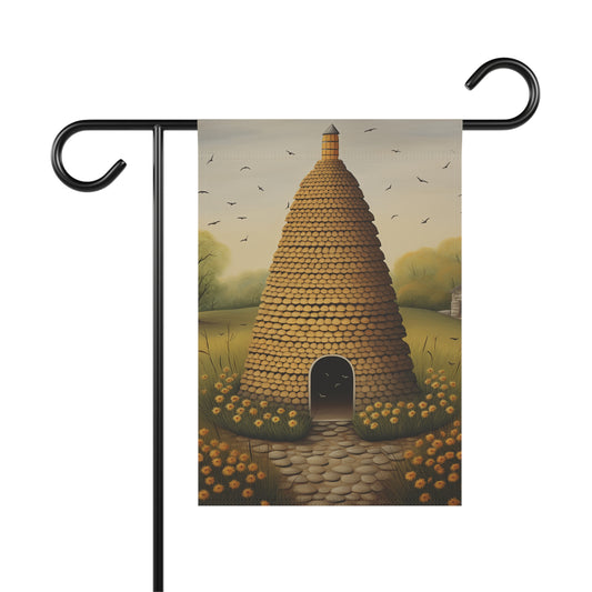 Bee Skep Garden & House Banner