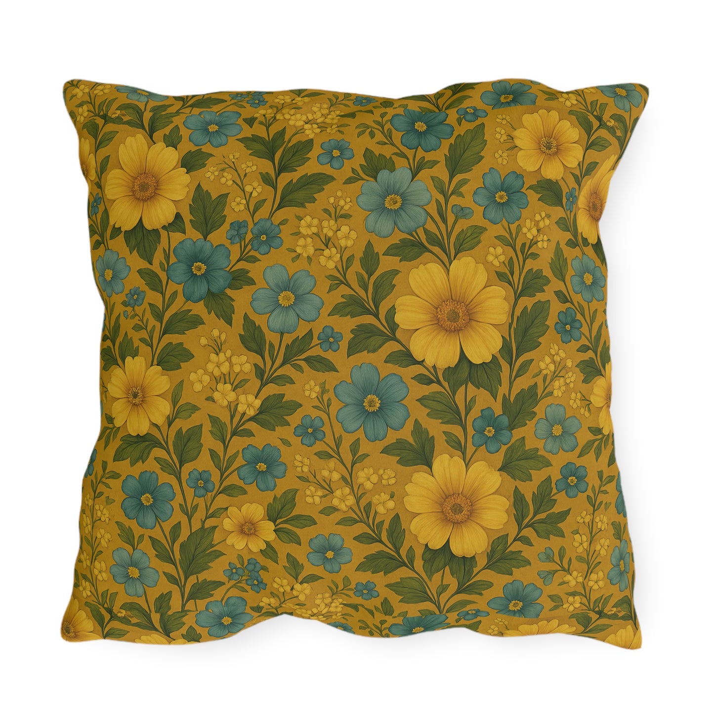 Botanical Outdoor Pillows | Floral Throw Cushions, Garden Decor, Patio Accessories, Spring Home Decor, Cozy Outdoor Seating