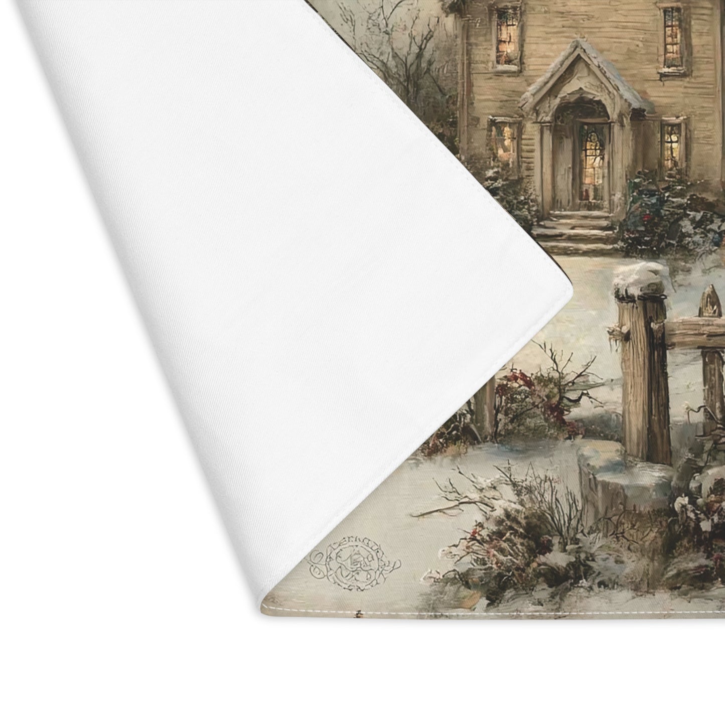 Cozy Winter Sheep Placemat | Rustic Farmhouse Decor, Holiday Table Setting, Dining Table Accessory, Gift for Animal Lovers, Kitchen Decor