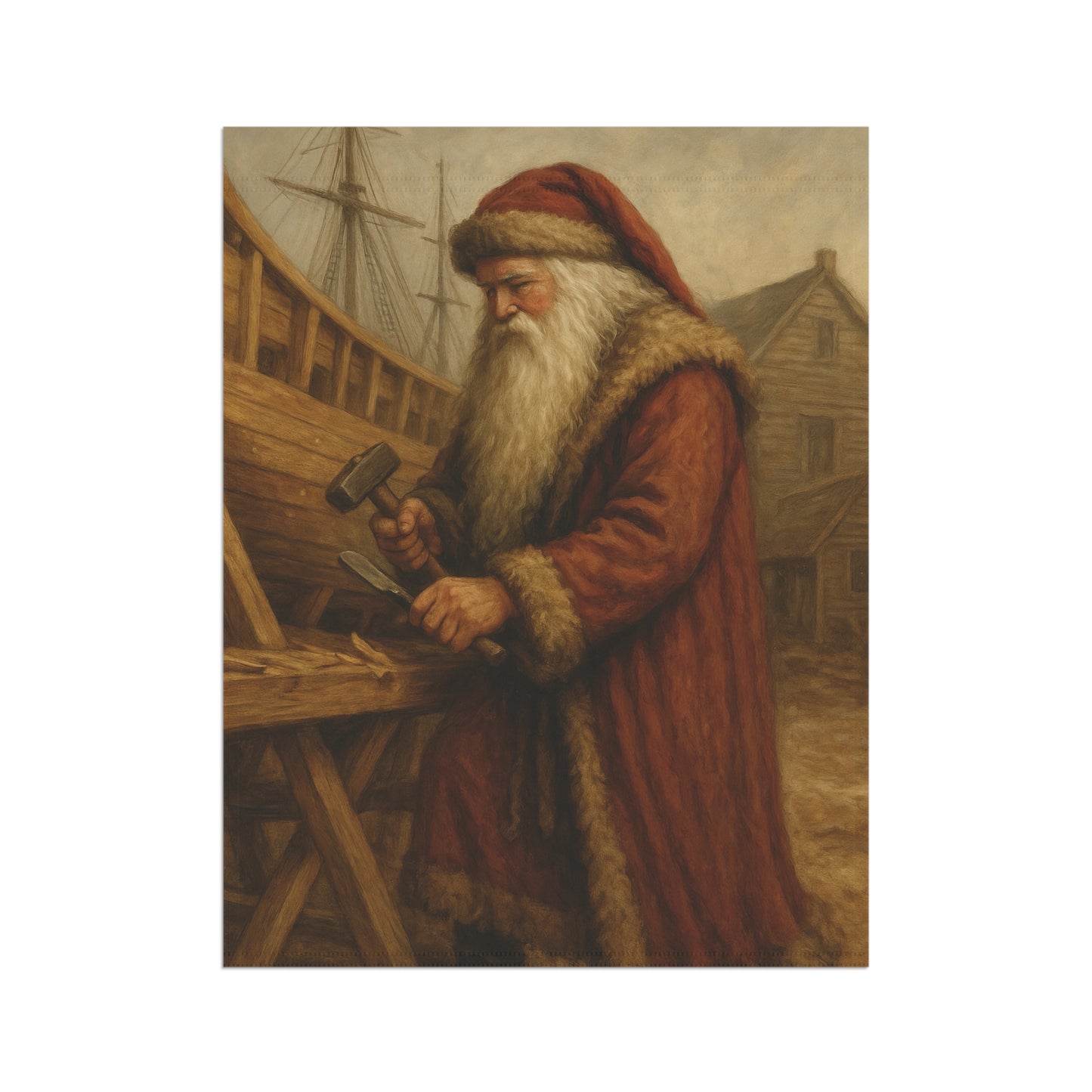 Santa Claus Garden Banner