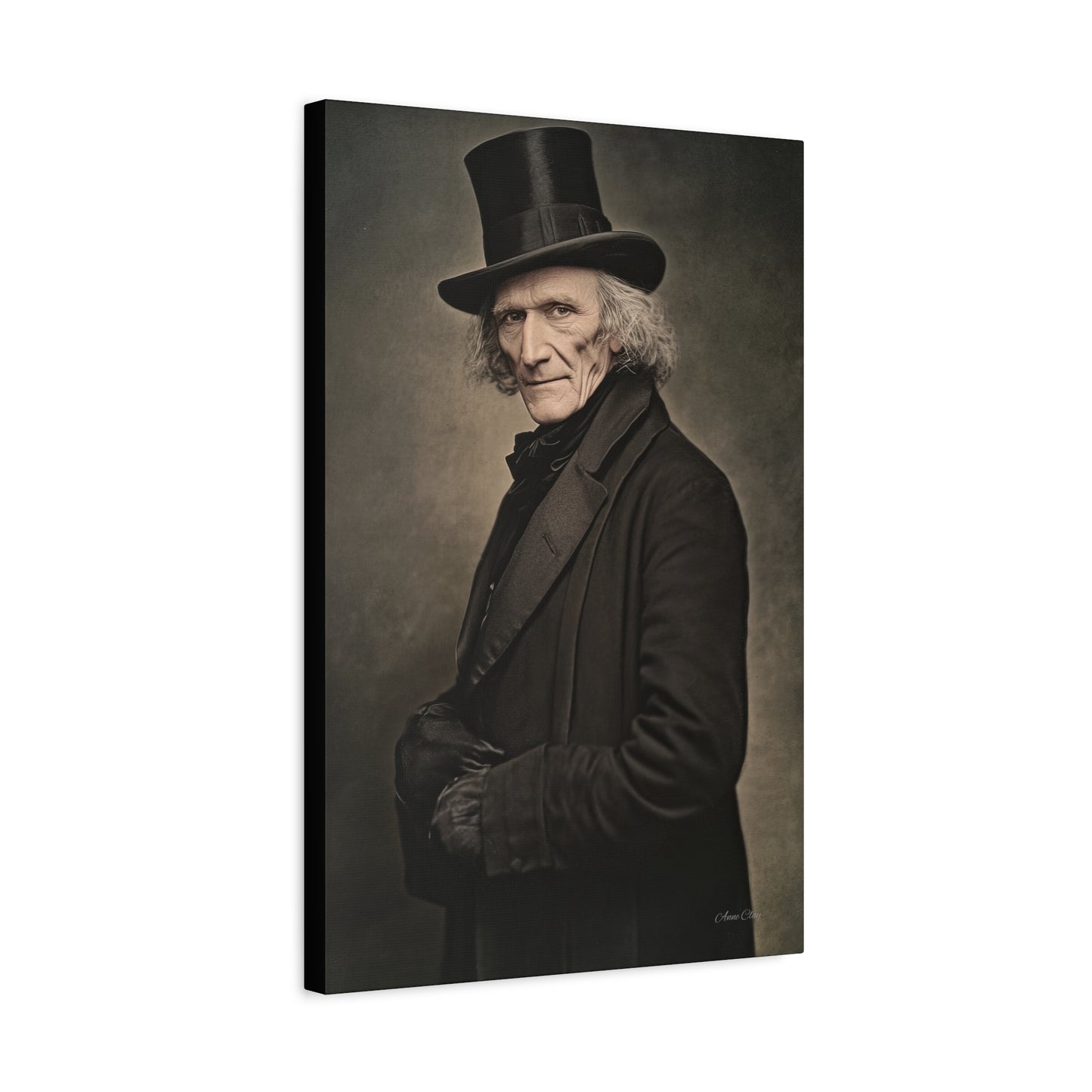 WS Scrooge Matte Canvas, Stretched, 1.25"