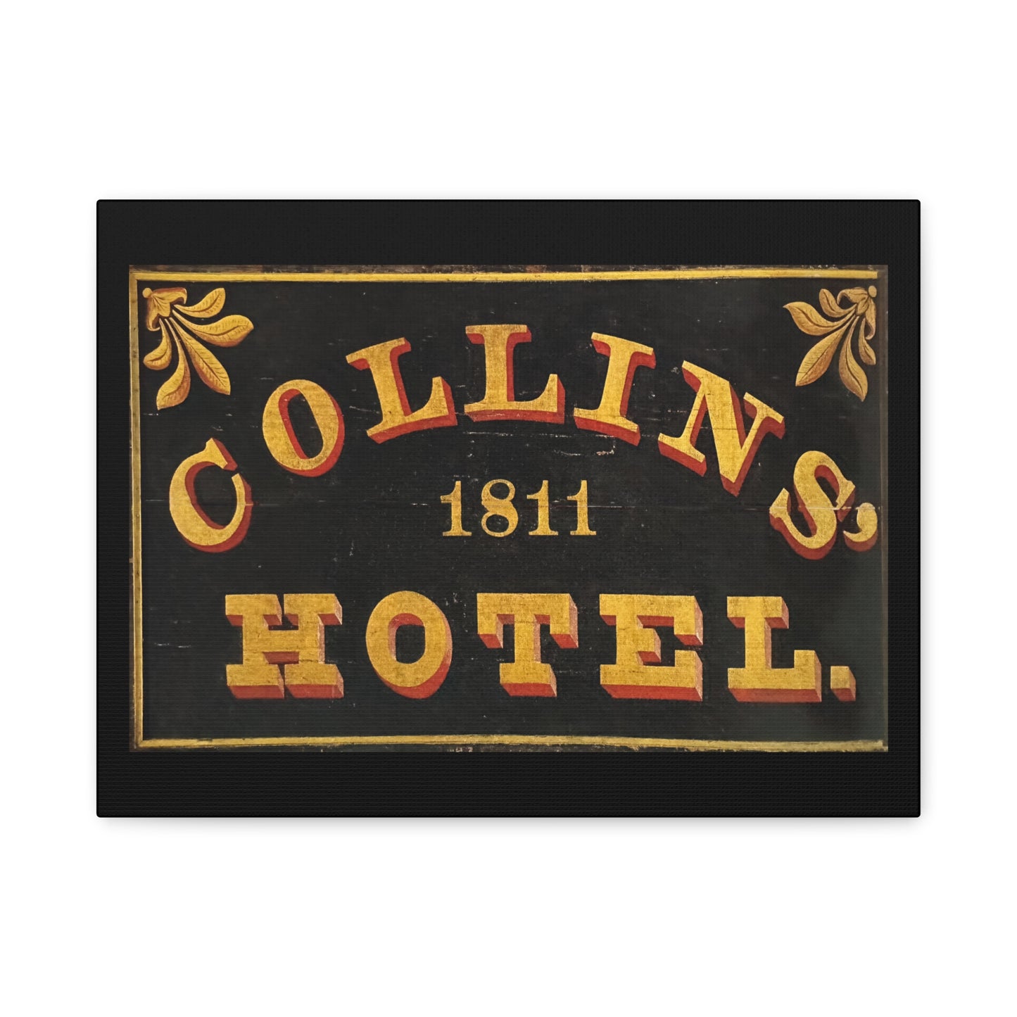 Collins Hotel Matte Canvas, Stretched, 1.25"