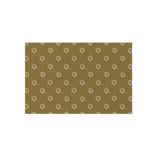 primitive floor cloth