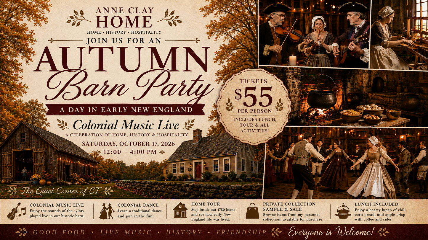 Anne Clay Home Autumn Barn Party