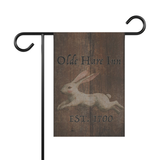 Vintage Garden Flag - Olde Hare Inn EST. 1700
